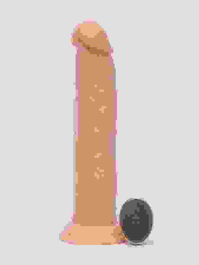 King Cock Elite Dual-Density Remote Control Vibrating Realistic Dildo 8.5 Inch, Flesh Pink, hi-res